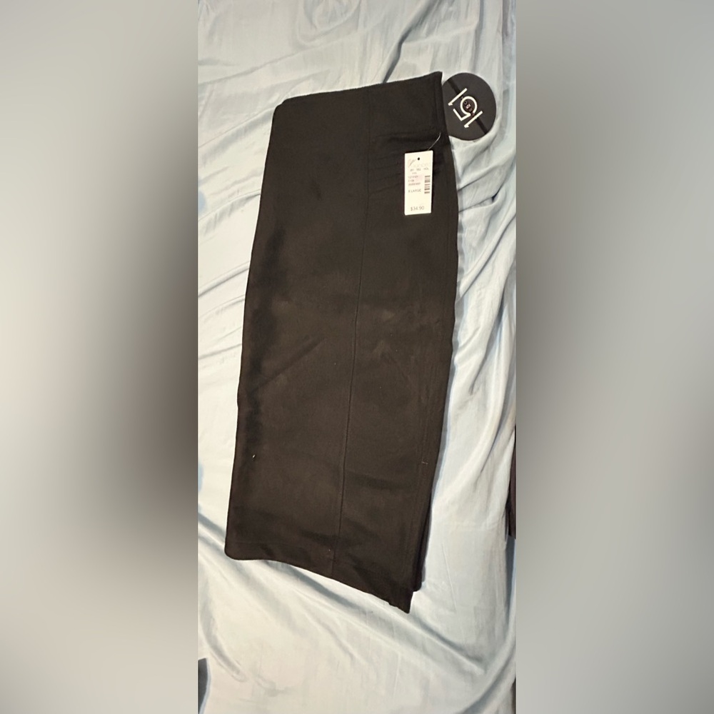 Brand new suede like pencil skirt